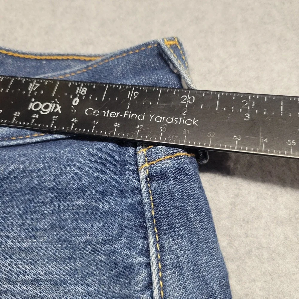 Levis 501 Original Straight‎ Fit Jeans Mens 42x32 Blue Denim Button Fly  Y2K